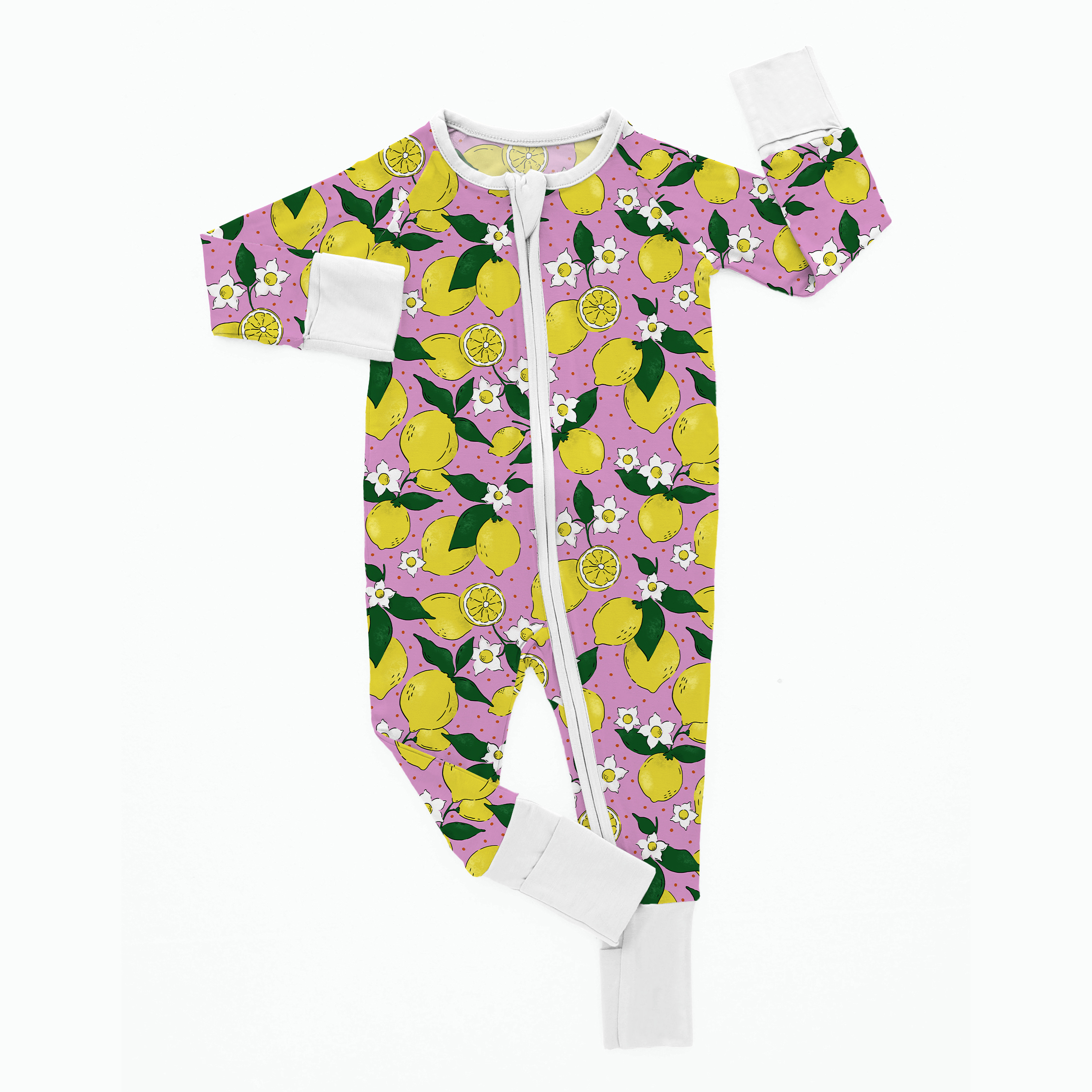 Newborn Lemon Bamboo Sleeper