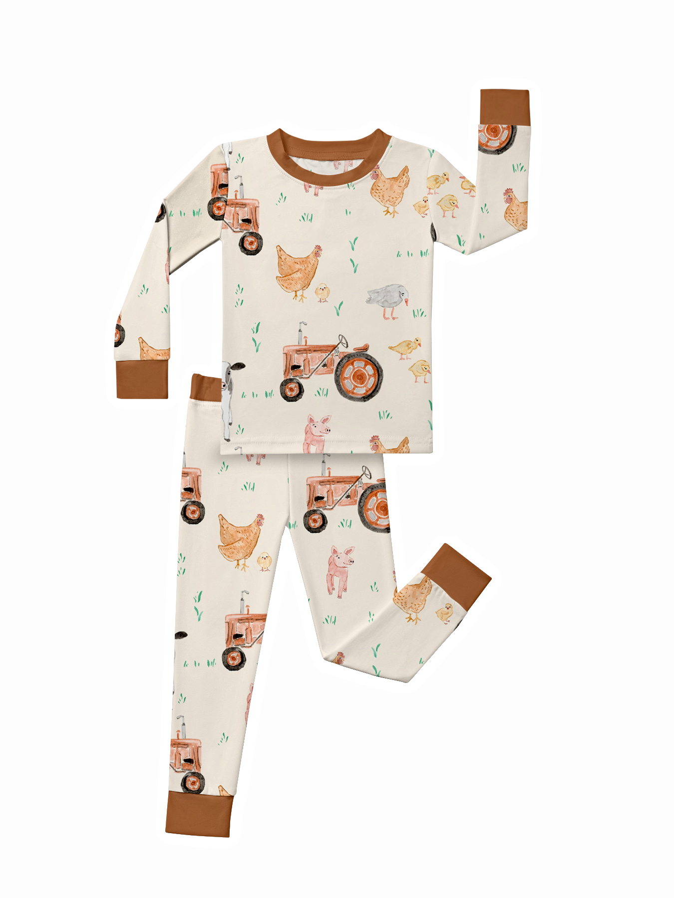 Toddler Farm Bamboo Set