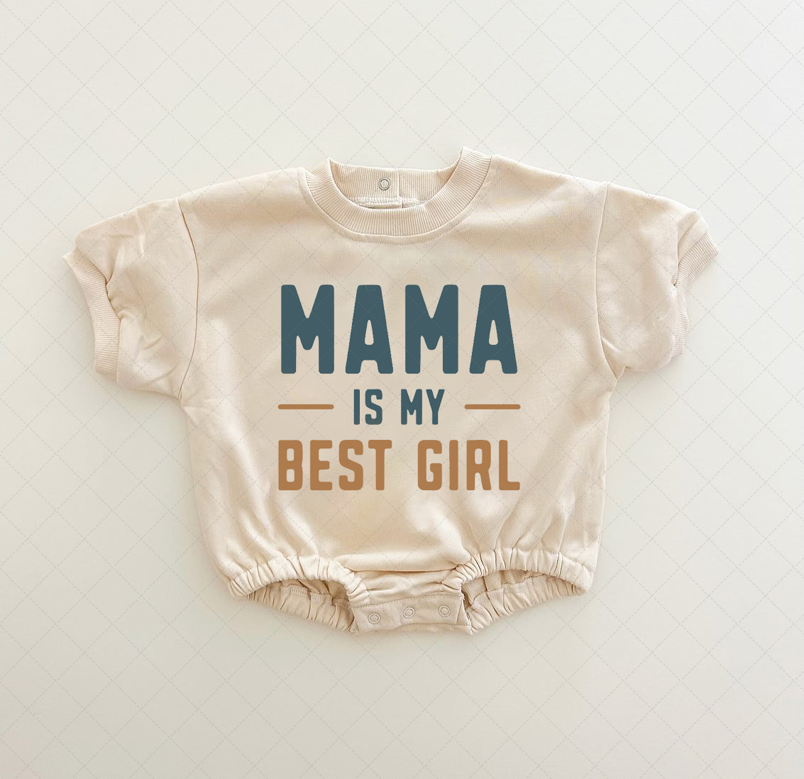 Baby Mama's Is My Best Girl Romper