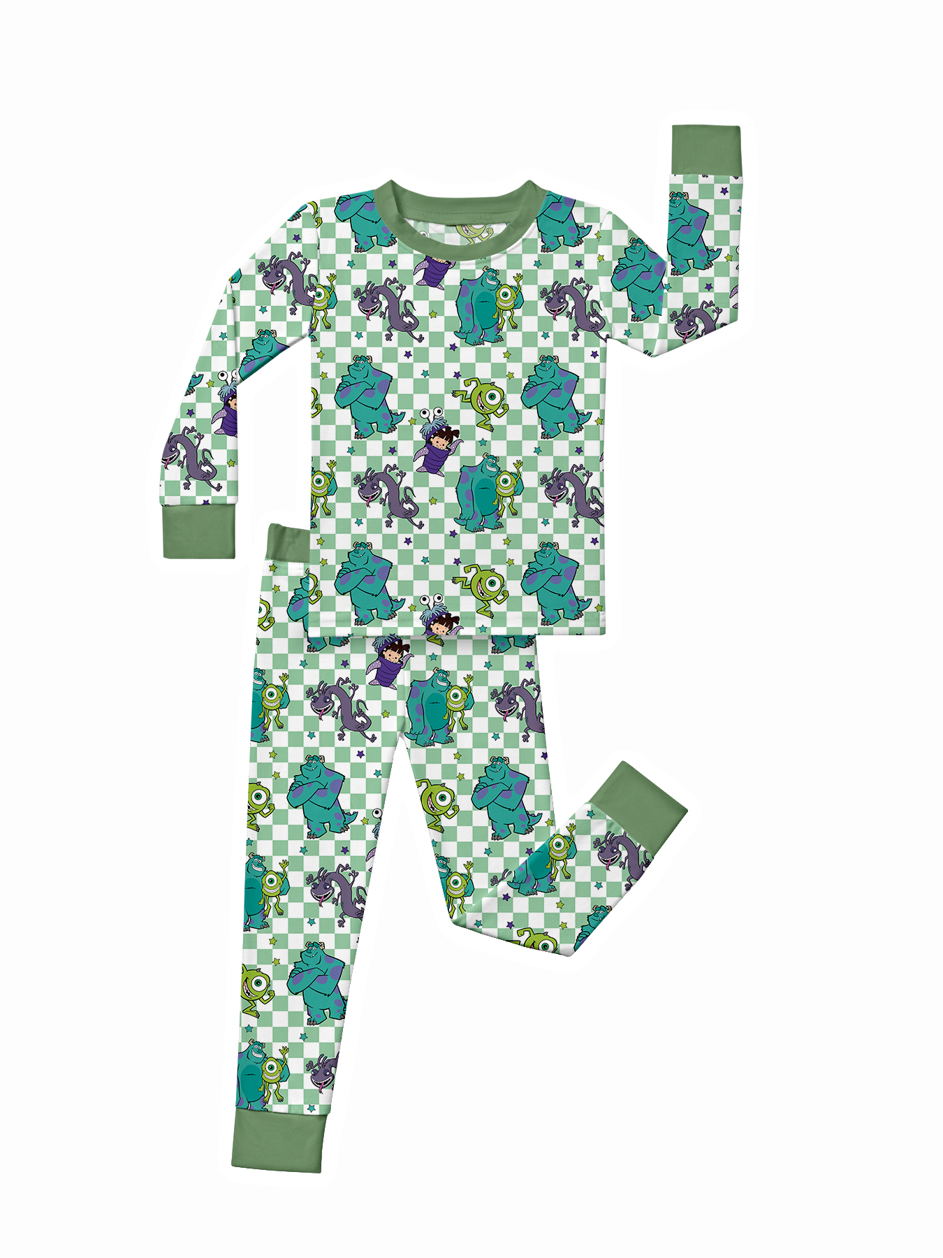 Kid Mickey Monster Bamboo Set ( 2-6Y )