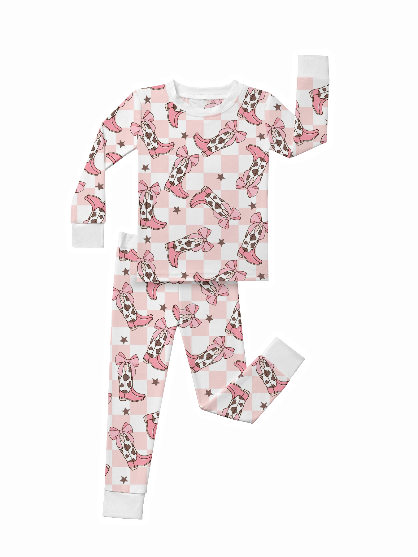 Toddler Cowgirl Bamboo Set
