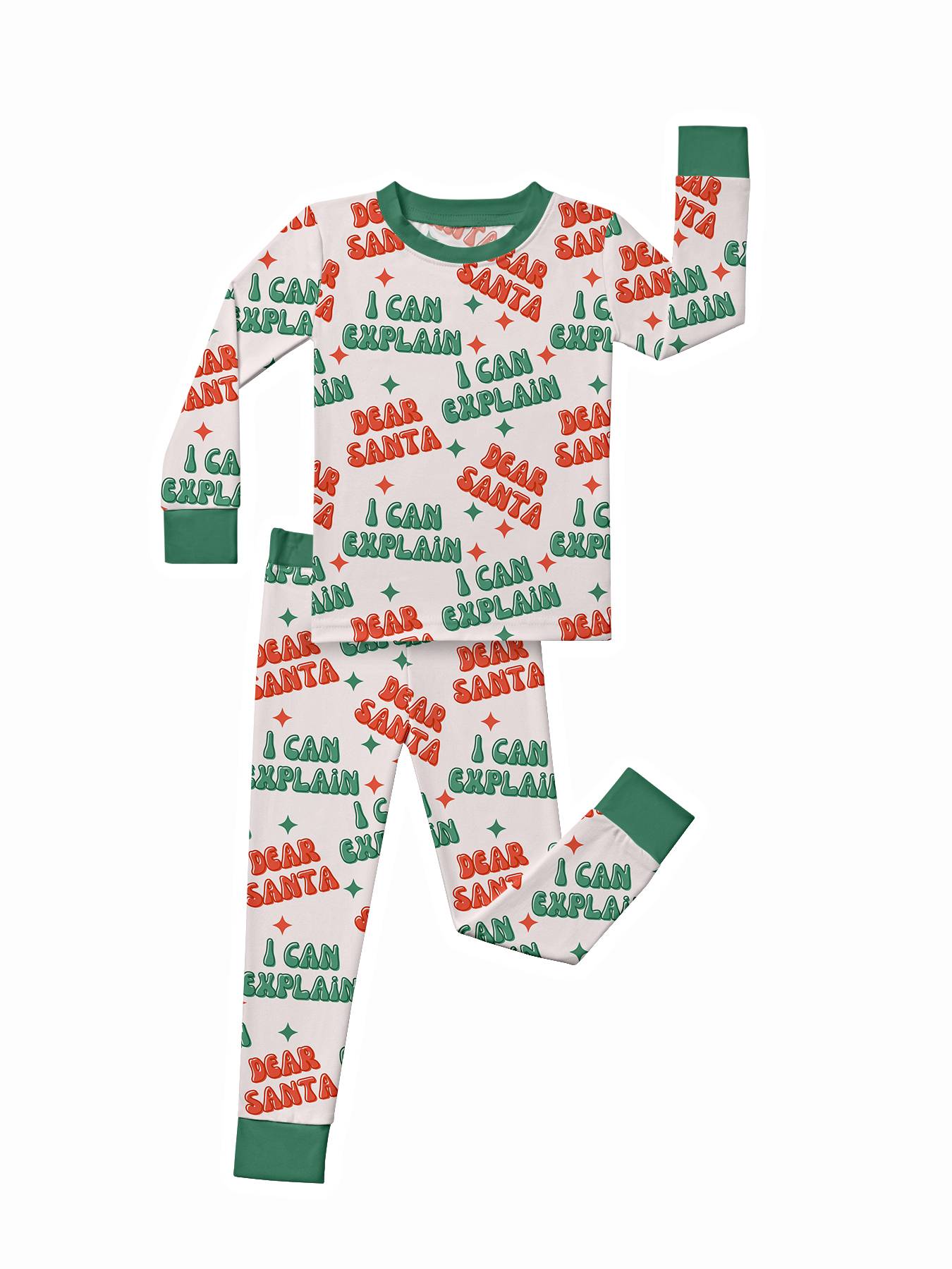 Kid Sorry Santa I Can Explain Bamboo Set ( 2-6Y )