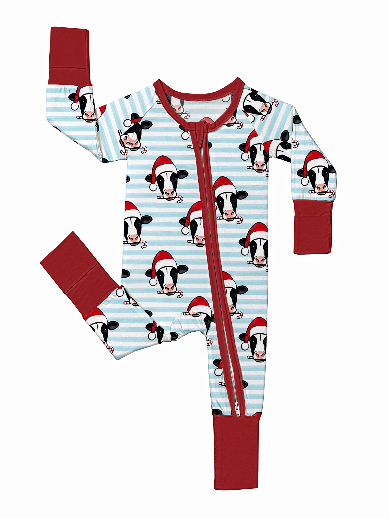Newborn Christmas Cowboy Bamboo Sleeper