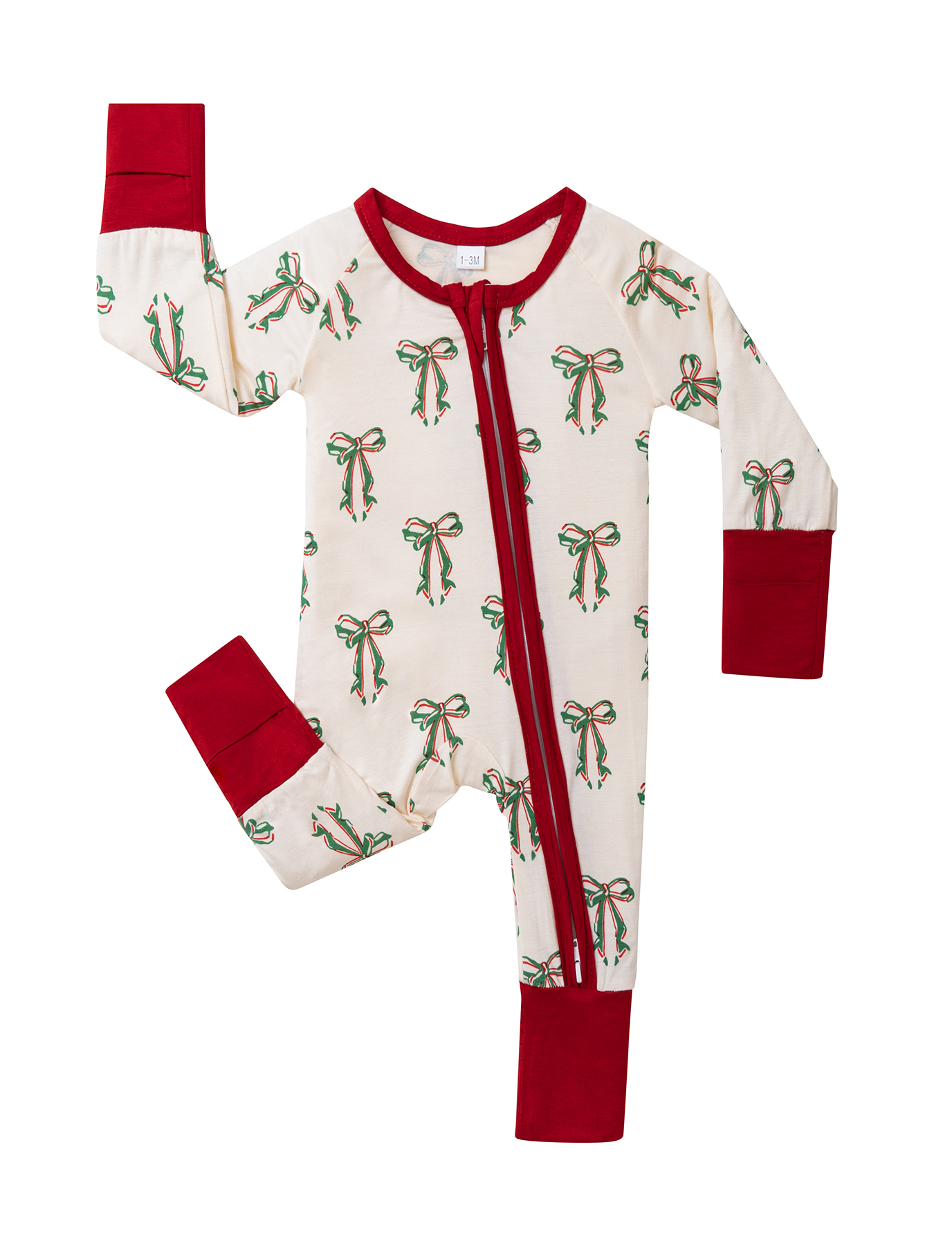 Newborn Bow Bamboo Sleeper