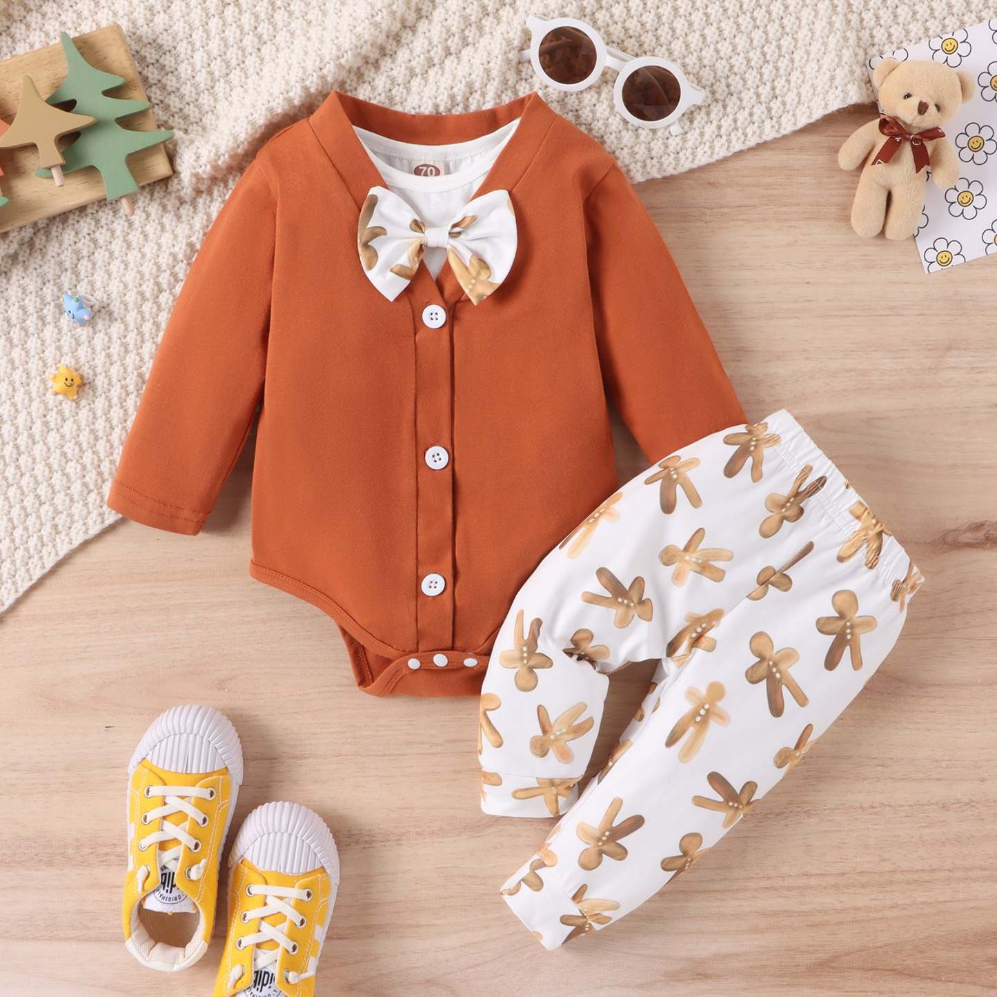 Baby Gingerbread Man Set