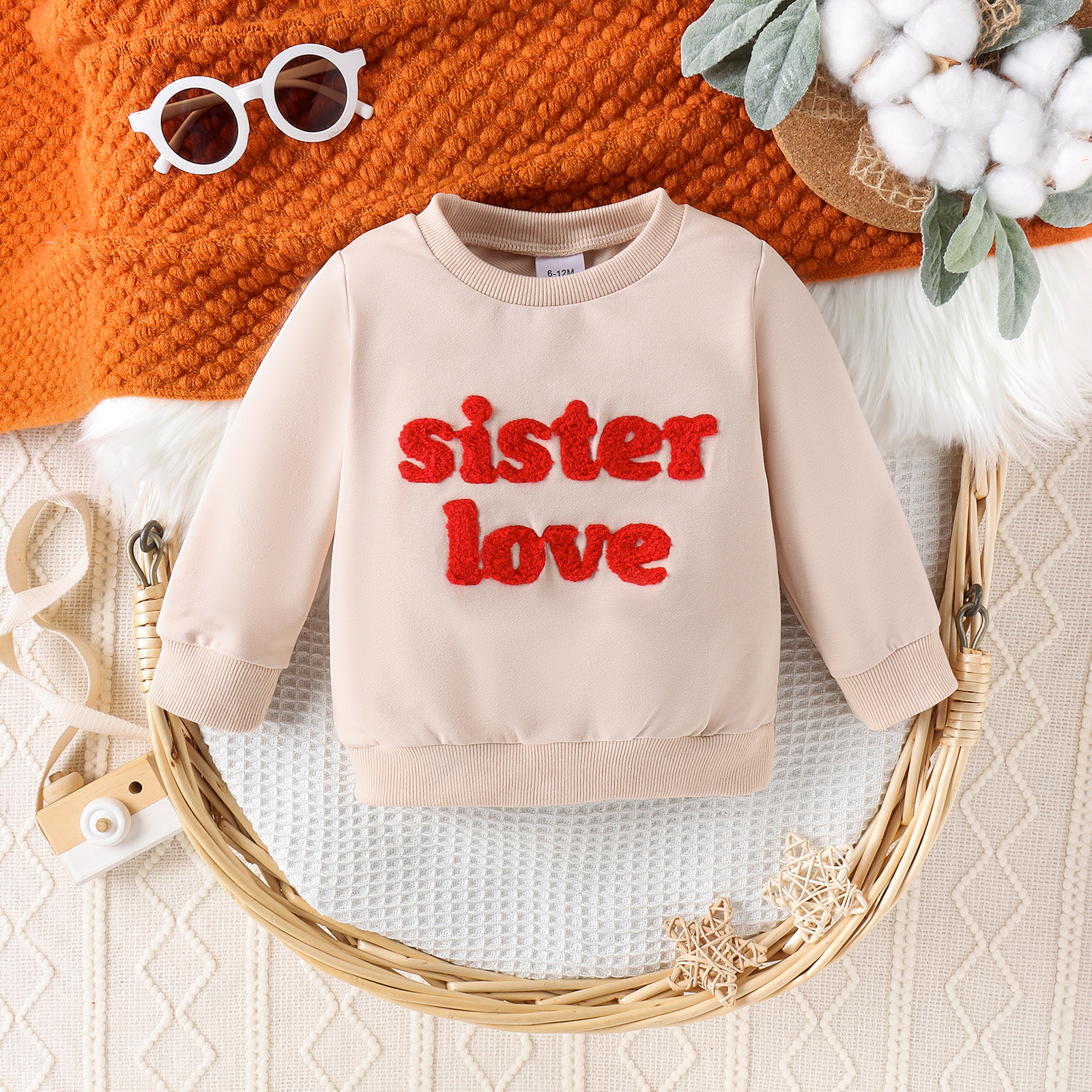 Baby Sister Brother Love Sweatshirt