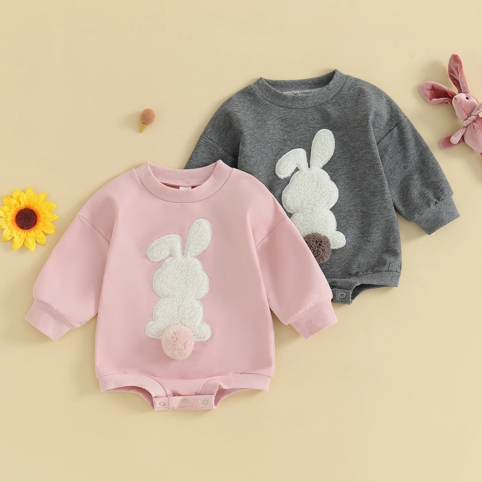 Baby Easter Bunny Romper