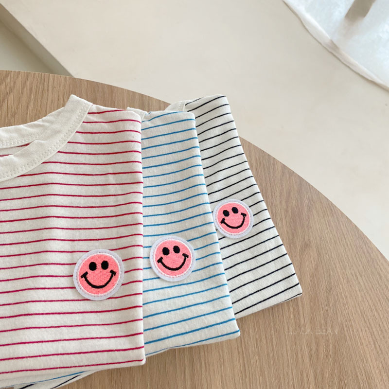 Baby Stripe Smiley Set