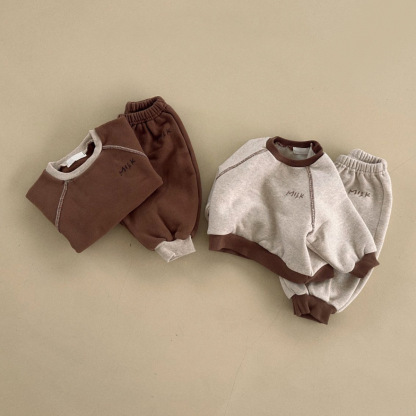 Baby Solid Casual Set