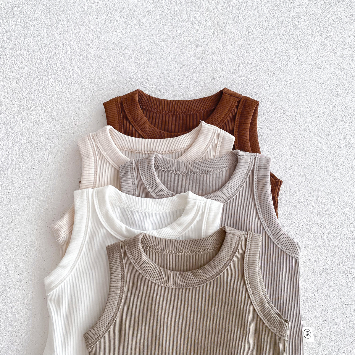 Baby Neutral Solid Romper