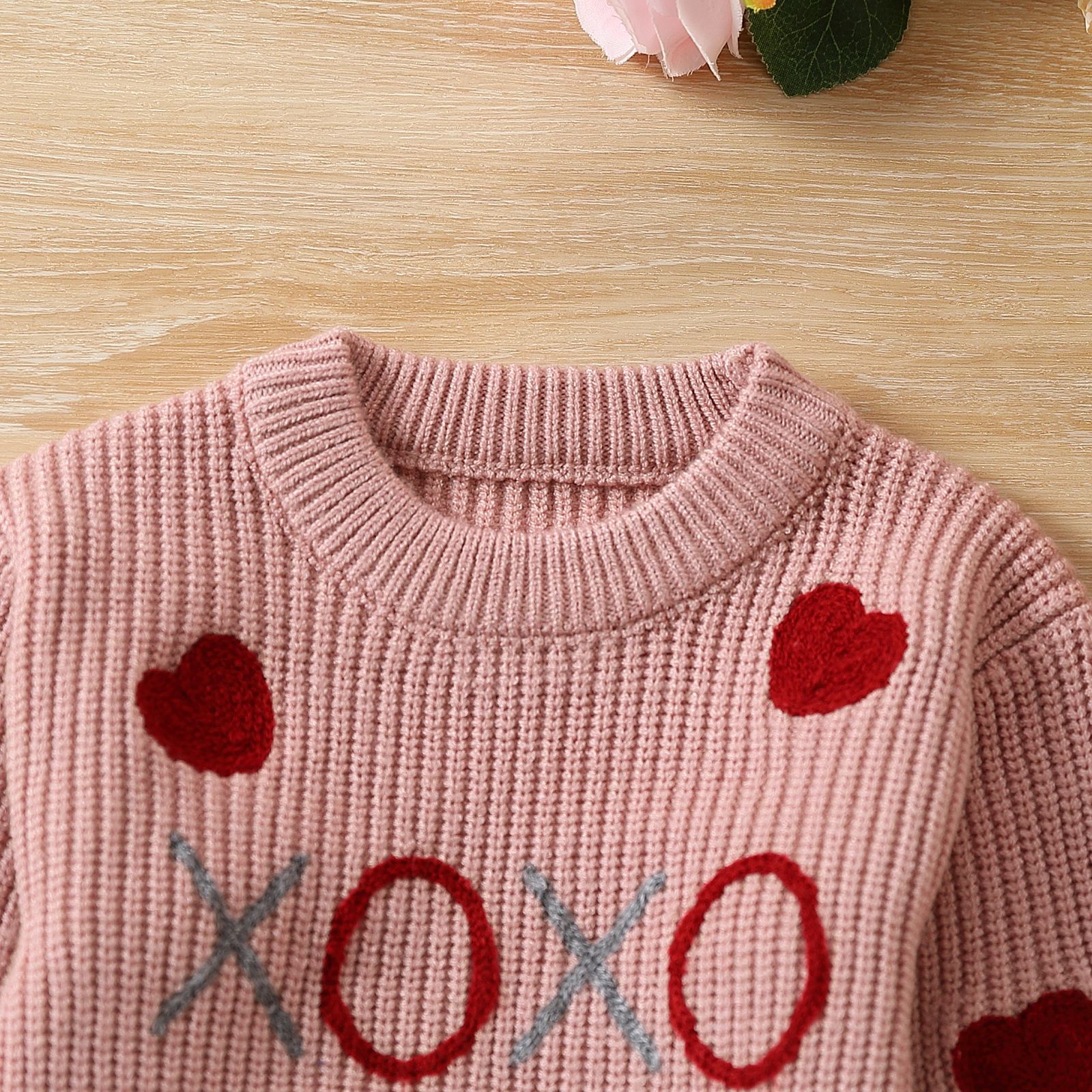 Baby Valentine's Day XOXO Sweater
