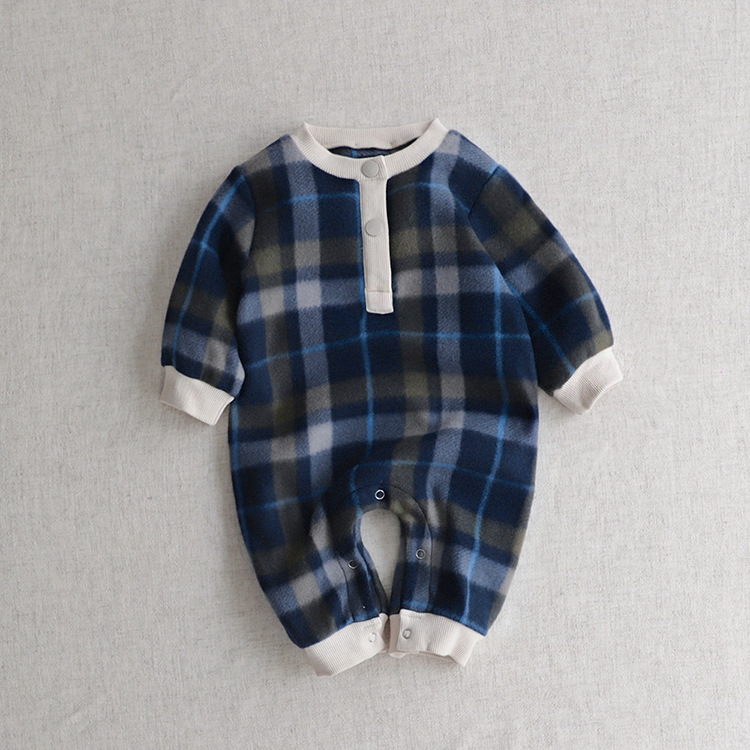 Baby Checkered Jumpsuit
