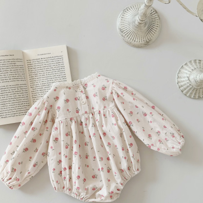 Baby Girl Floral Romper