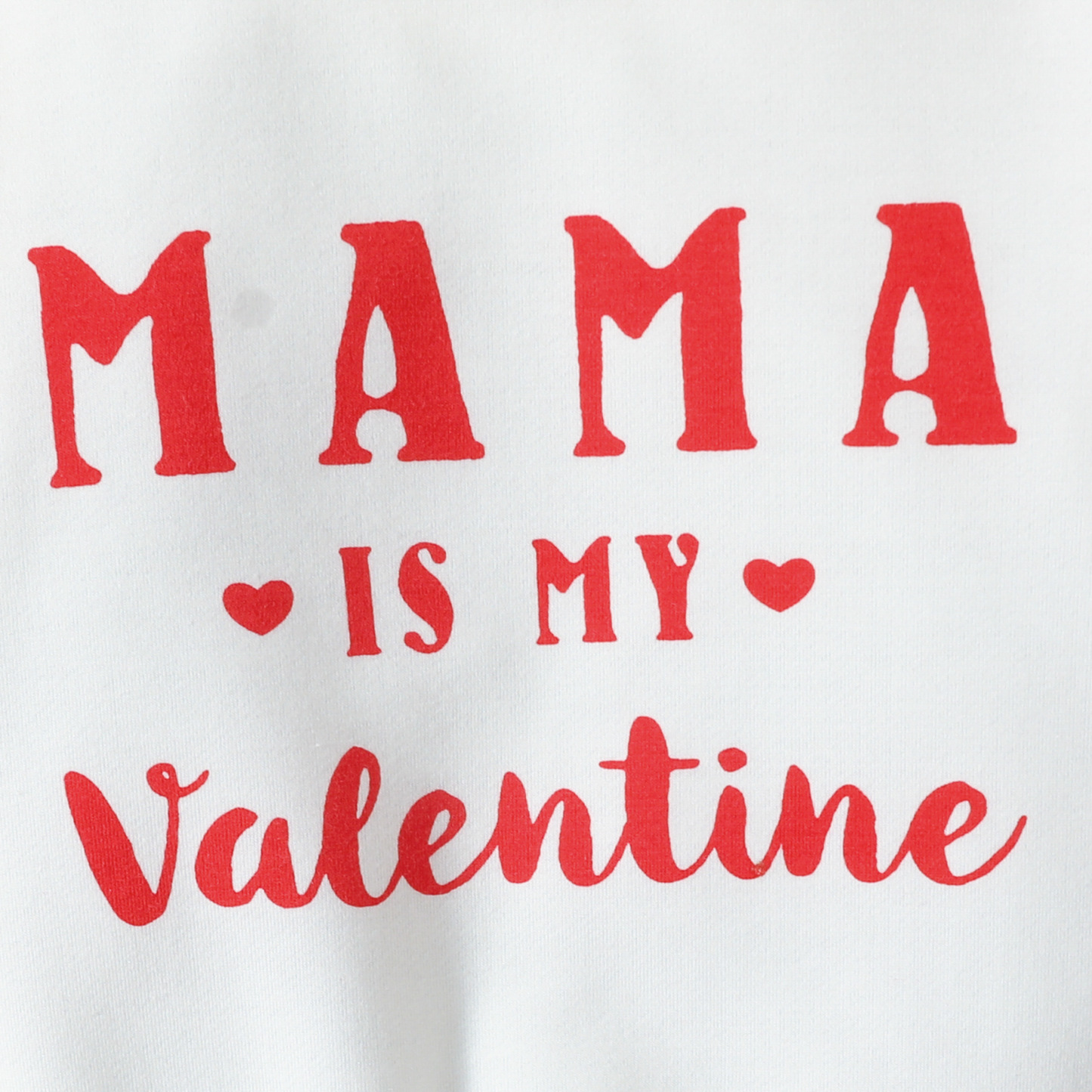 Newborn Mama Is My Valentine Romper
