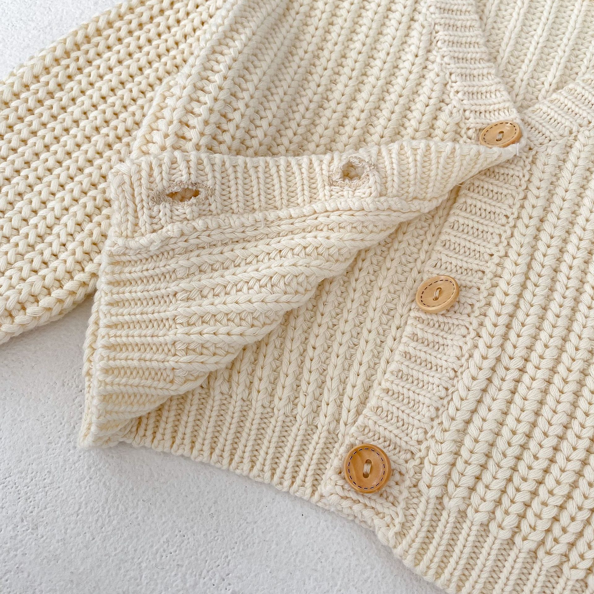 Baby Solid Cardigan Sweater