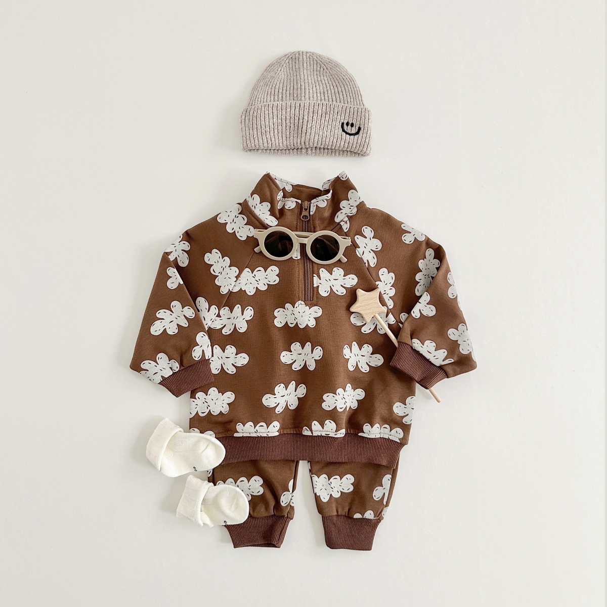 Baby Neutral Casual Set