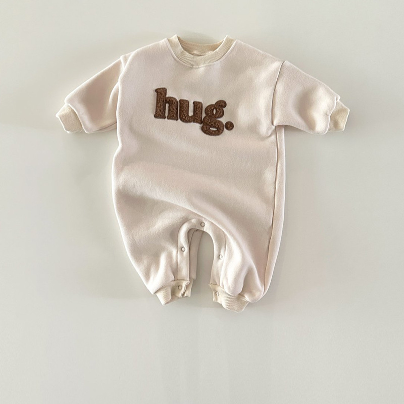 Baby Solid Hug Jumpsuit