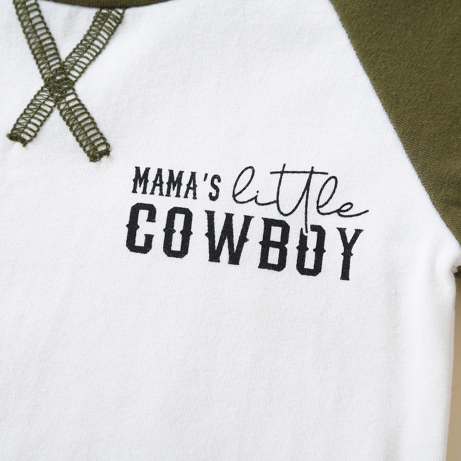 Baby Mama's Little Cowboy Set