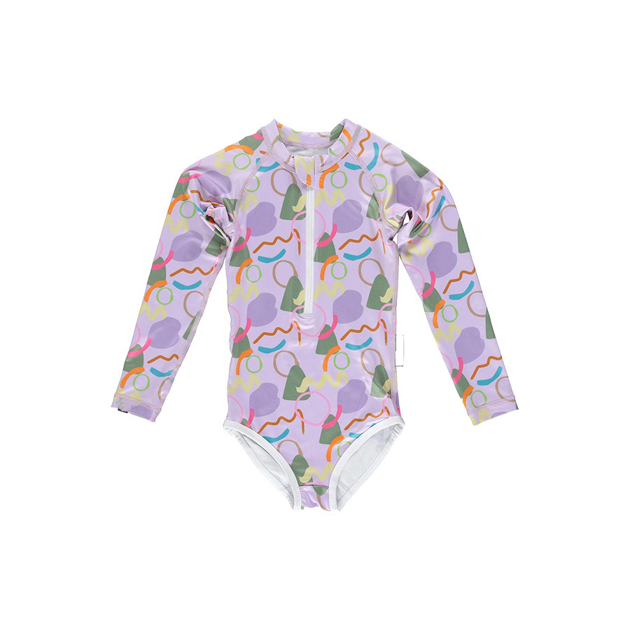 Toddler Girl Swimsuit With Cap