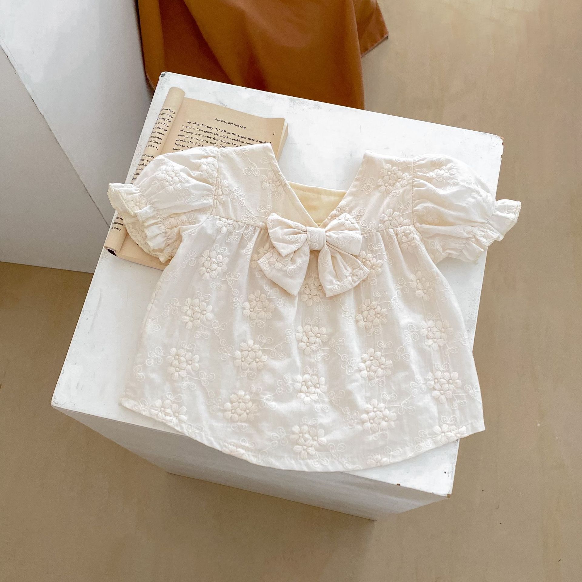 Baby Solid Floral Set