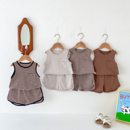 Baby Casual Vest Set