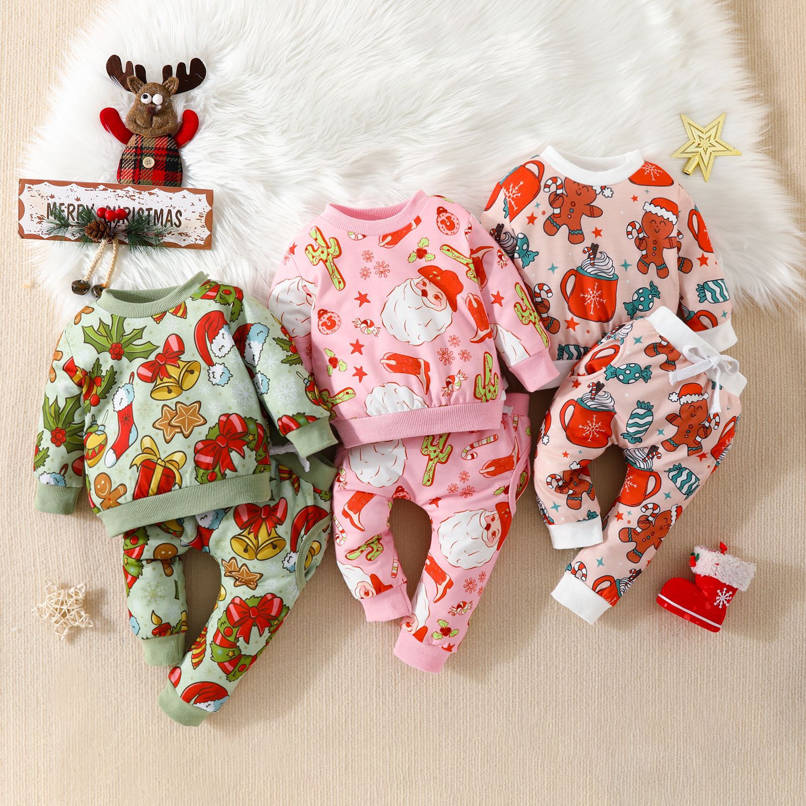 Baby Groovy Christmas Set