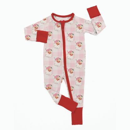 Newborn Santa Claus Bamboo Sleeper