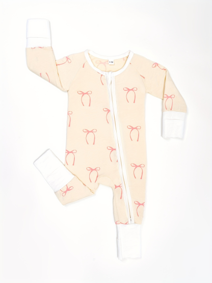 Newborn Bow Bamboo Sleeper