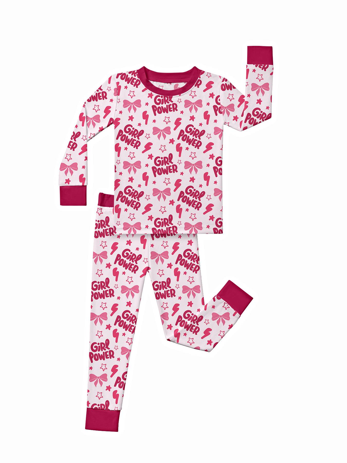 Kid Girl Power Bamboo Set ( 2-6Y )