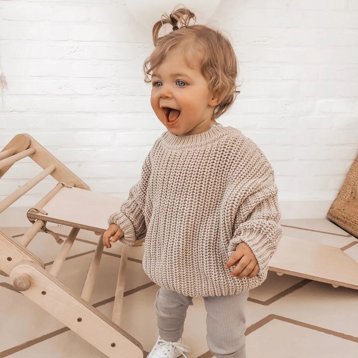 Baby Solid Winter Sweater