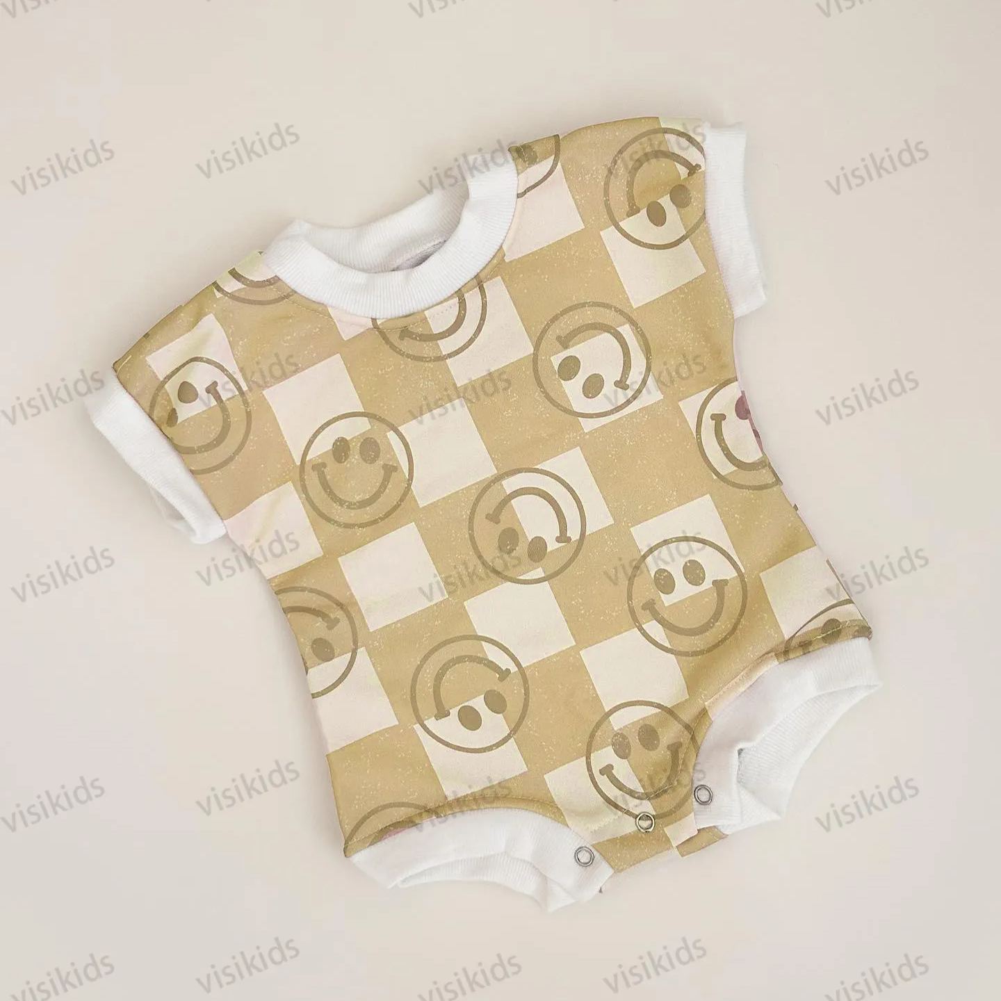 Baby Smiley Bubble Romper
