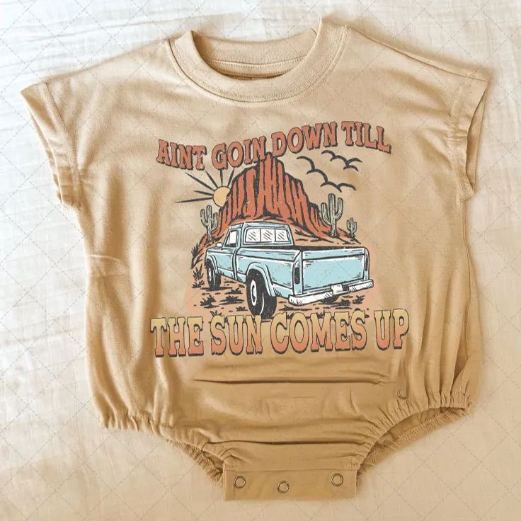 [Copy]Baby Road to Nowhere Romper