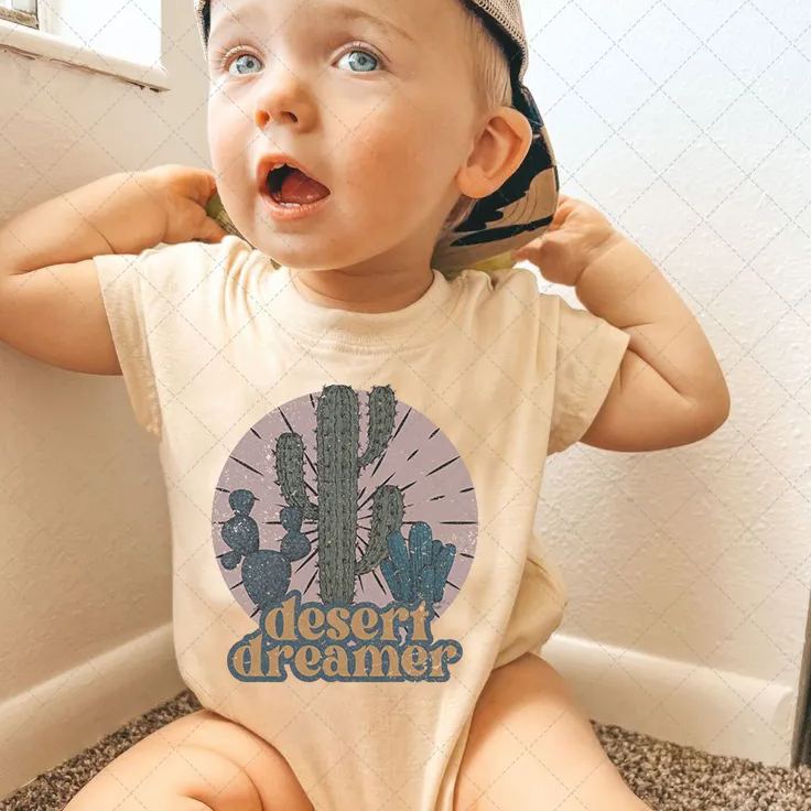 [Copy]Baby Wilder Than The West Romper