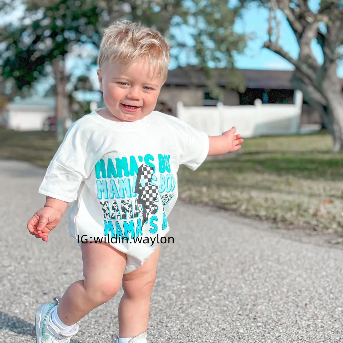 Baby Mama's Boy Romper