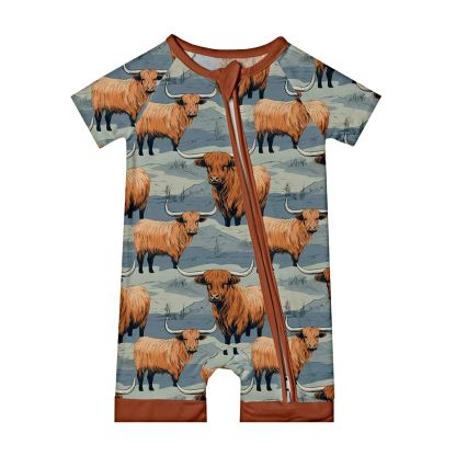 Newborn Cowboy Bamboo Sleeper