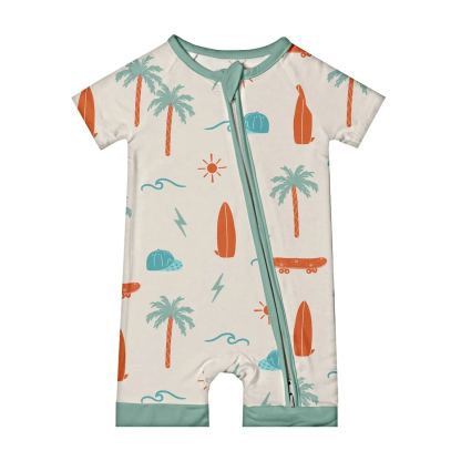 [Copy]Newborn Coconut Tree Checkered Bamboo Sleeper