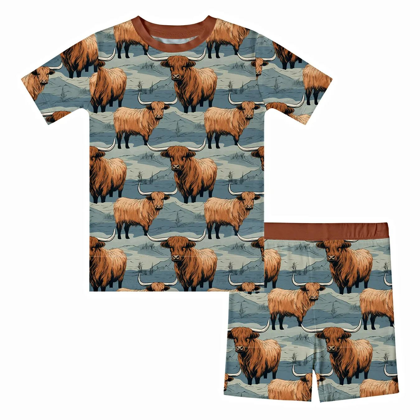 Toddler Cowboy Bamboo Set ( 2-6Y )