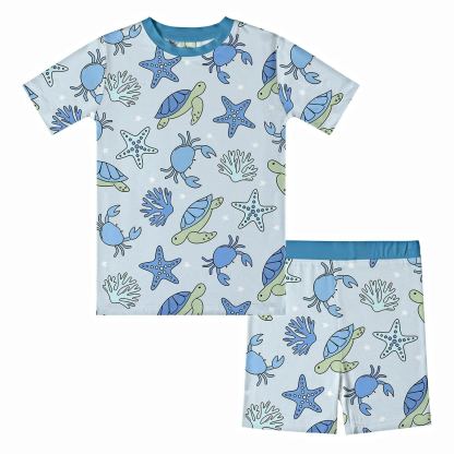 [Copy]Kid Watermelon Bamboo Set ( 2-6Y )