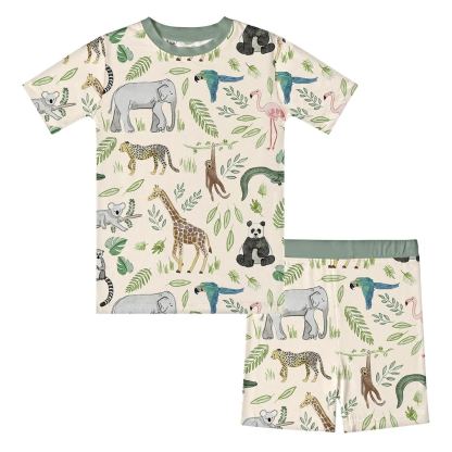 [Copy]Kid Leopard Bamboo Set ( 2-6Y )