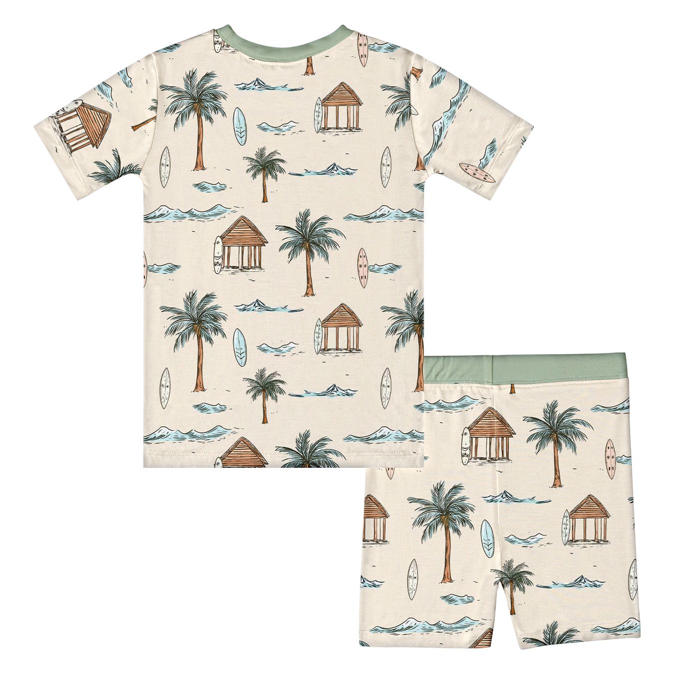 Kid Surf Bamboo Set ( 2-6Y )
