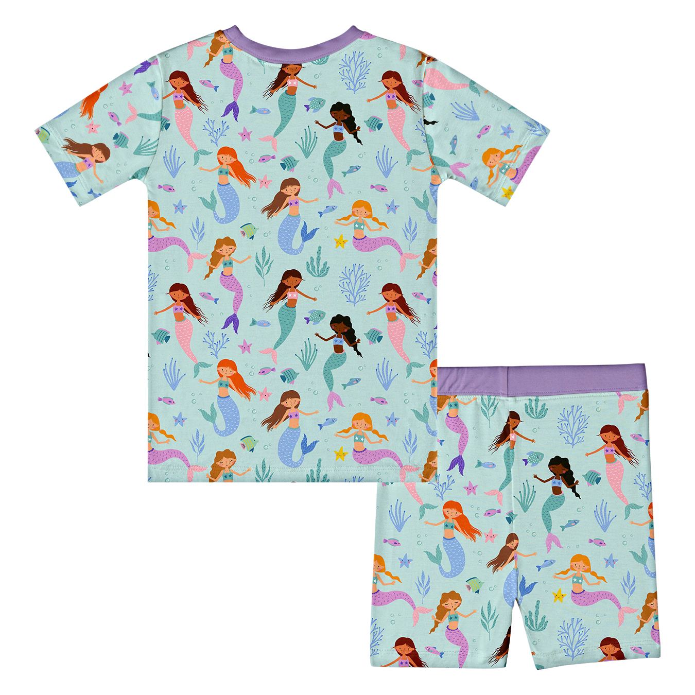 Kid Mermaid Bamboo Set ( 2-6Y )