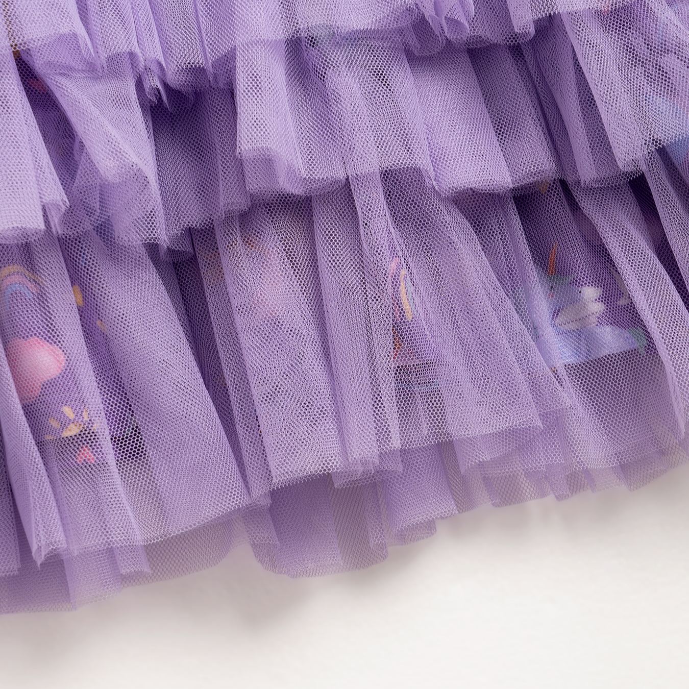 Kid Unicorn Bamboo Mesh Dress ( 2-8Y)