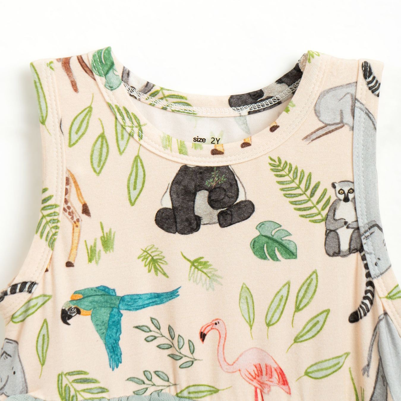 [Copy]Kid Unicorn Bamboo Mesh Dress ( 2-8Y)