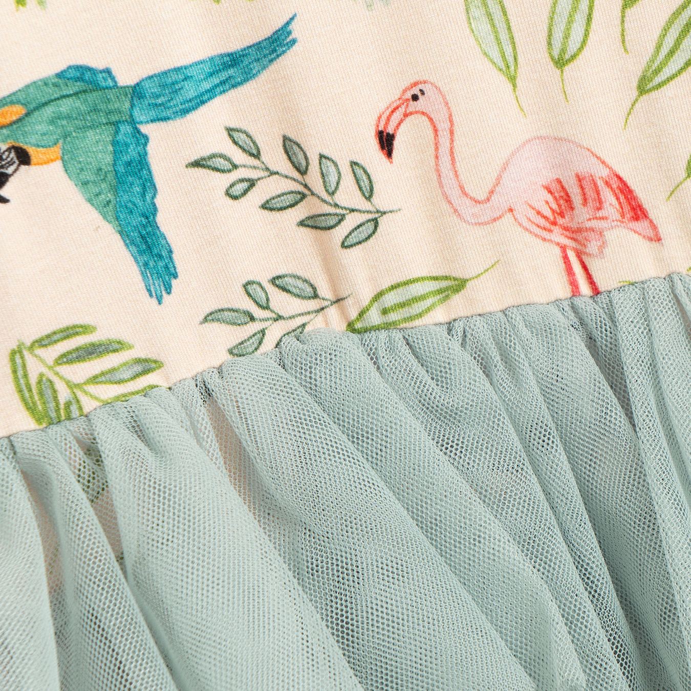 [Copy]Kid Unicorn Bamboo Mesh Dress ( 2-8Y)