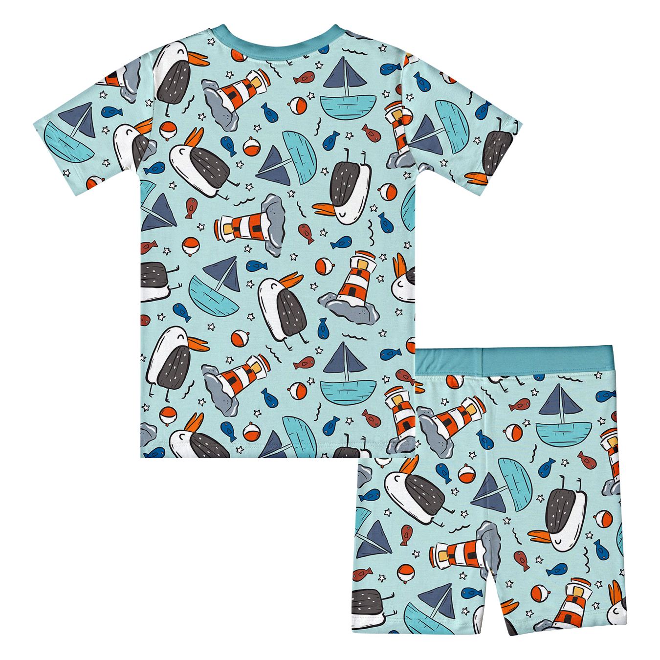 Kid Seagulls Bamboo Set ( 2-6Y )