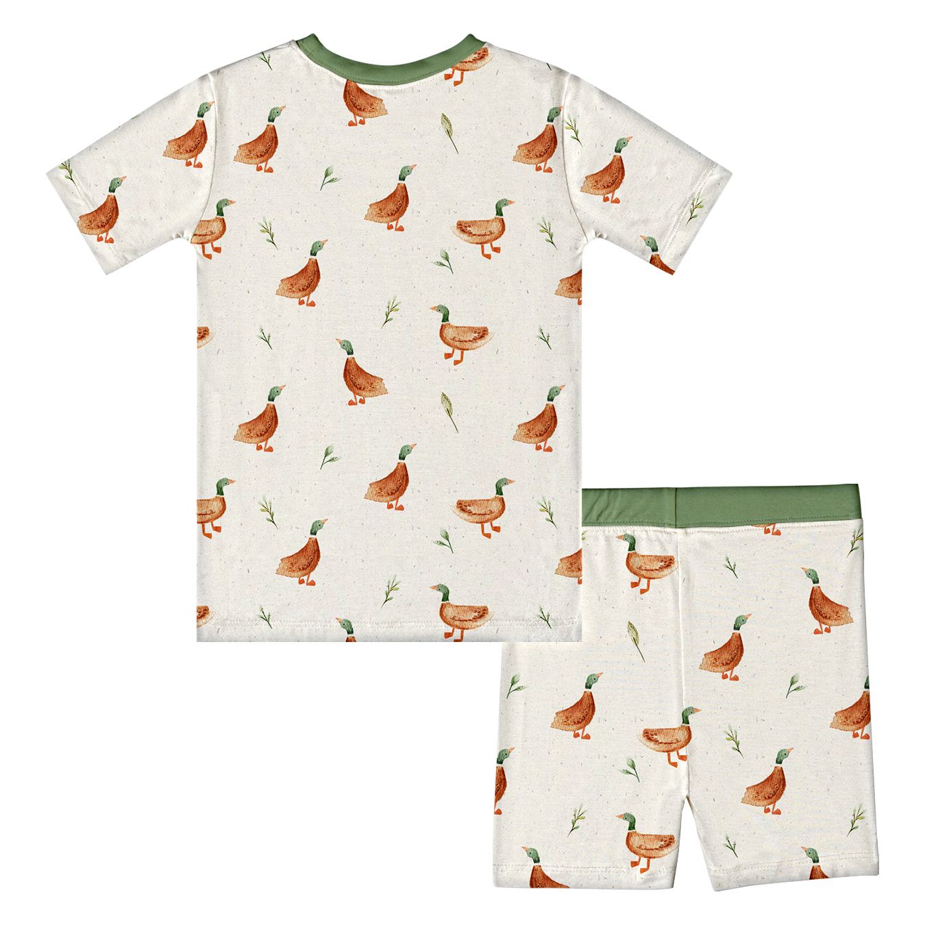 Kid Mallard Duck Bamboo Set ( 2-6Y )