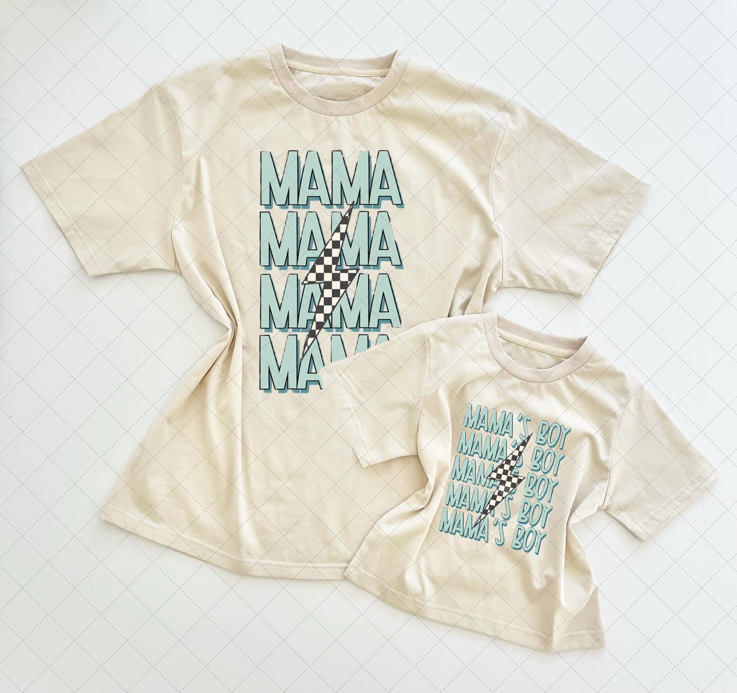 Mama's Boy And Mama Sweatshirt-visikids