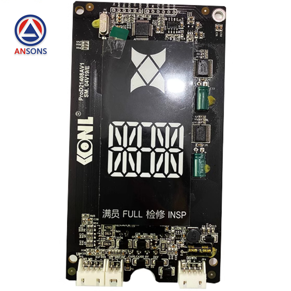 CANNY Elevator Display PCB LOP HOP Board KL-STEP-DM1 SM.04V19/E Ansons Lift Spare Parts