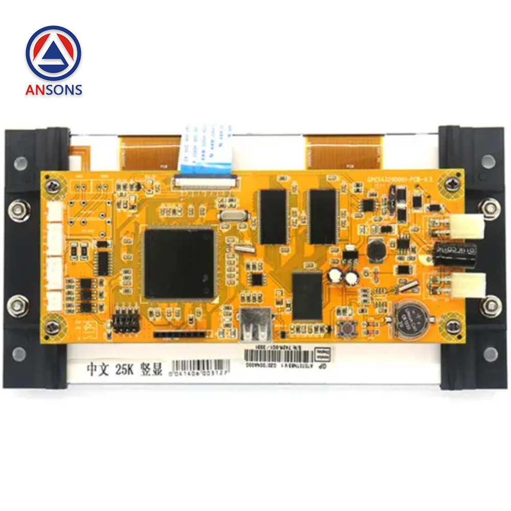 BLT Elevator LCD PCB Liquid Crystal Display Board GPCS4329D001 Ansons Lift Spare Parts