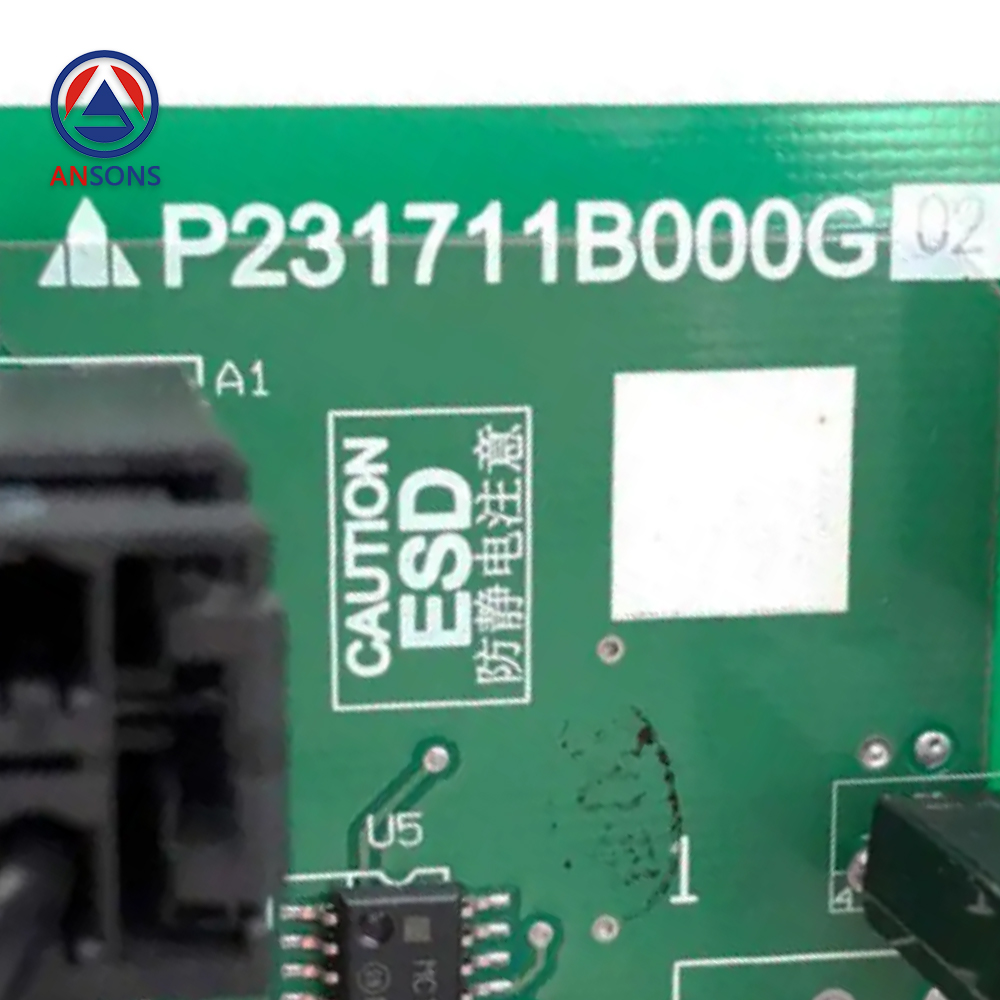 Mitsubishi Elevator Door Operator Interface PCB Board P231711B000G01 P231711B000G02 LEHY-III Ansons Lift Spare Parts
